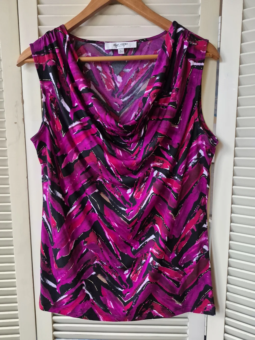 Jones Studio Women's Sleeveless Top Size Large